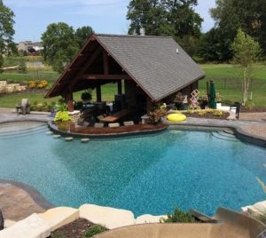 Liberty Inground Pool with vinyl liner