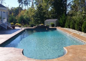 Patrician Roman End Inground Vinyl Liner Pool