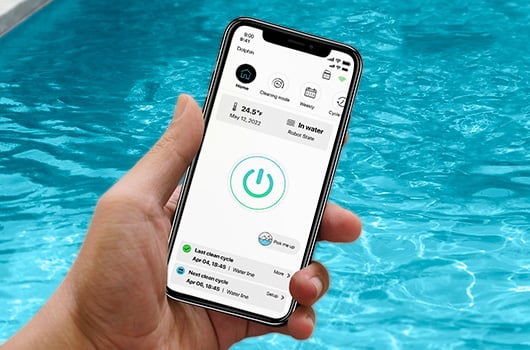 Robotic Pool Cleaner phone control app