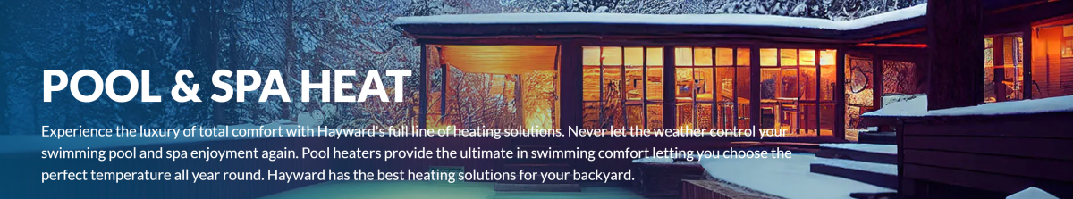 Pool Heaters by Hayward